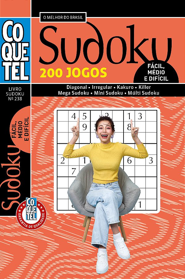 Livro Coquetel Sudoku 238