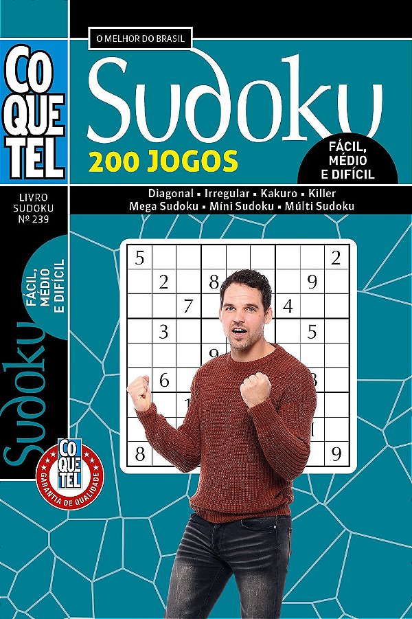 Livro Coquetel Sudoku 239
