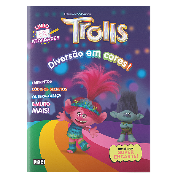 Trolls: Diversão em cores!