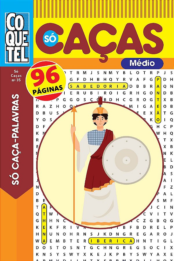 Livro Coquetel Só Caça-Palavras 35