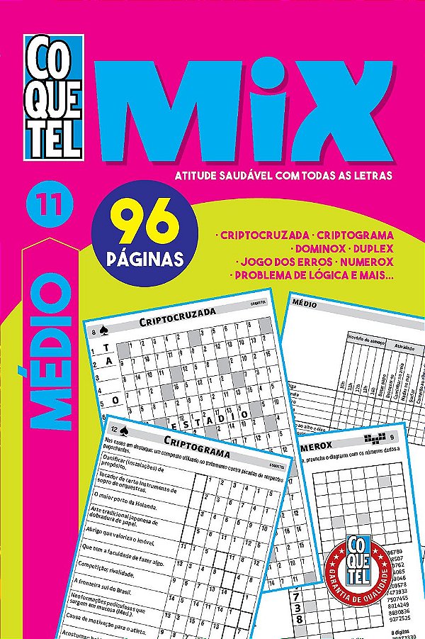 Livro Coquetel Mix 11
