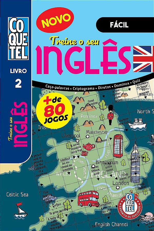 Livro Coquetel Treine seu Inglês 2
