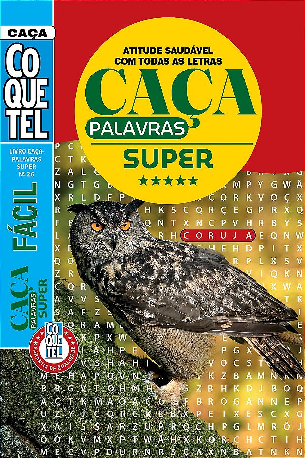 Livro Coquetel Caça-Palavras Super 26