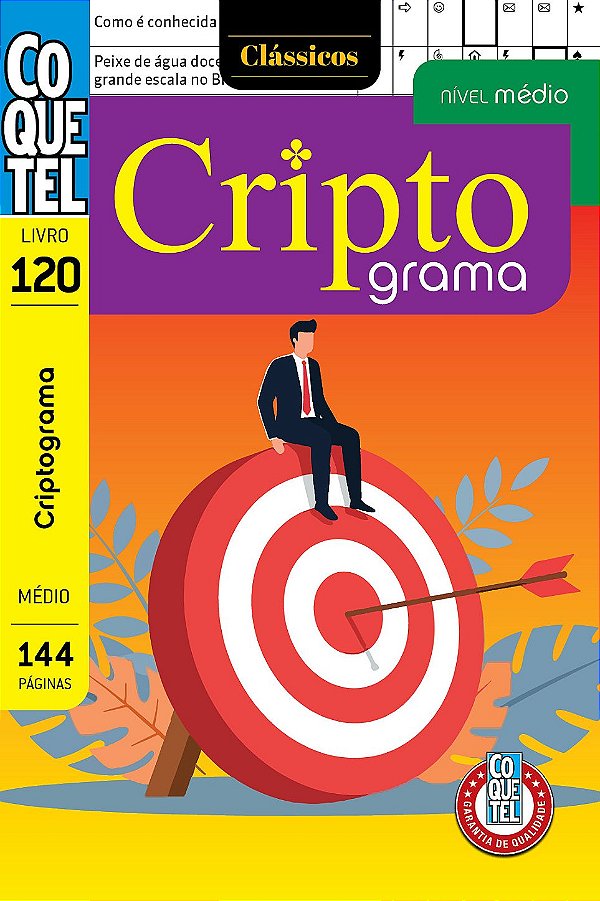 Livro Coquetel Criptograma 120