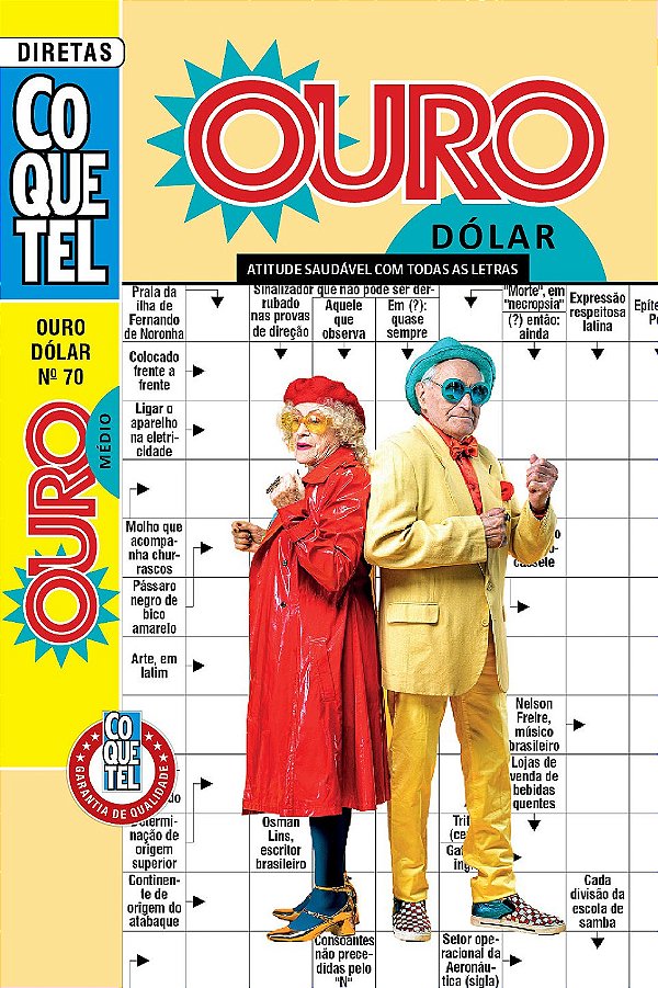 Livro Coquetel Ouro Dólar 70