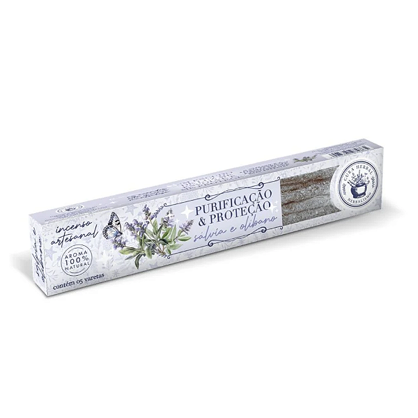 Incenso Natural - Sálvia e Olíbano