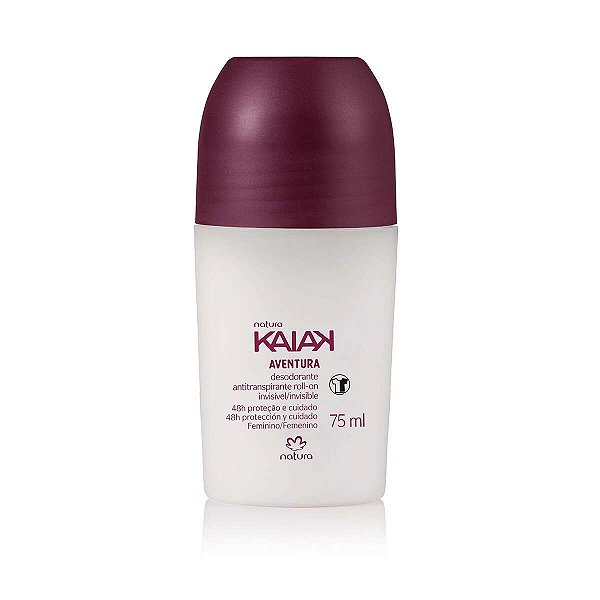 Desodorante Antitranspirante Feminino Kaiak Aventura-Natura  75 ml