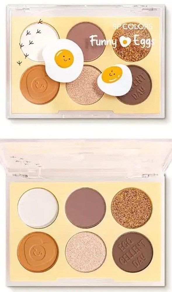Paleta de Sombras Funny Eggs – SP Colors