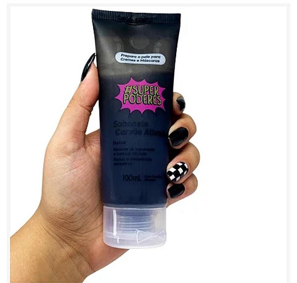 Sabonete Carvão Ativado Detox - Super Poderes (100ml)