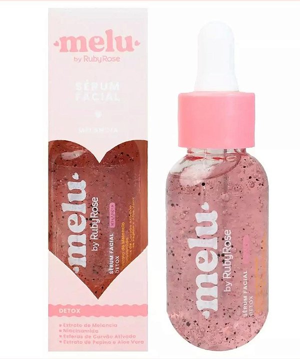 Sérum Facial Detox Melancia - Melu by Ruby Rose (30ml)