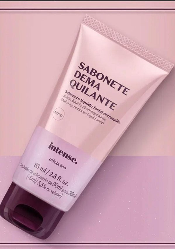Sabonete Líquido Facial Demaquilante Intense 85ml - O Boticário