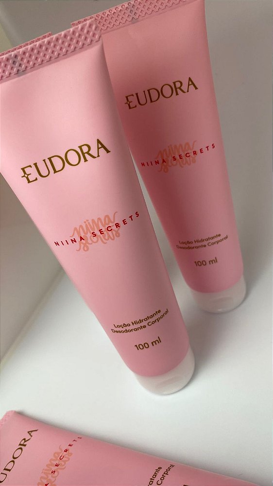 Loção Hidratante Desodorante Corporal Niina Secrets Eudora 100ml - Pele Macia, Perfumada e Hidratada