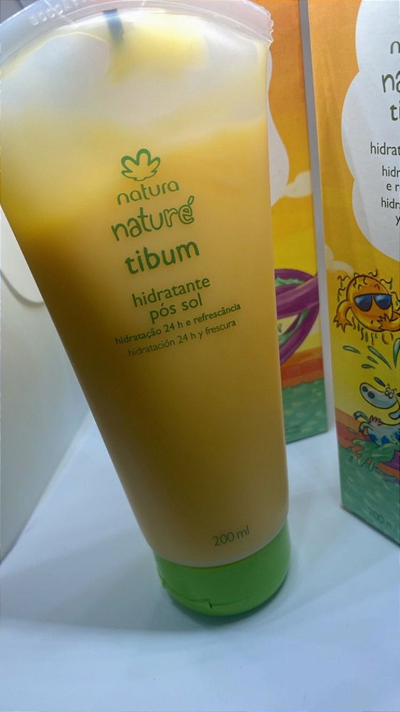 Hidratante Pós-Sol Naturé Tibum - Natura 200ml: Hidratação e Refrescância 24h para Todas as Crianças