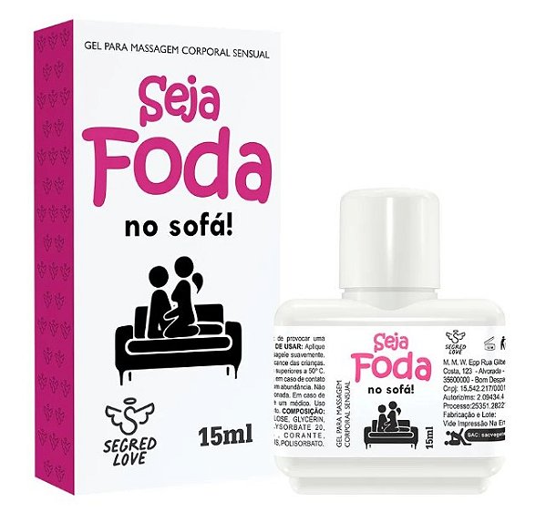 GEL EXCITANTE ANAL SEJA FODA NO SOFA