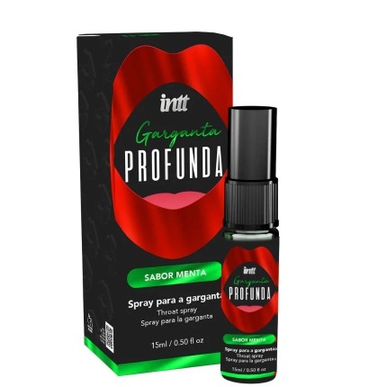 Garganta Profunda Spray Aromático Menta –15ml INTT