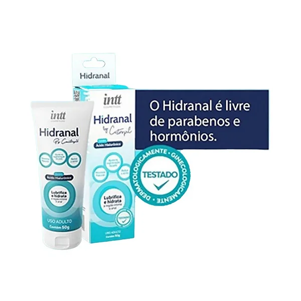 Hidranal Lubrificante Íntimo e Anal - 50g INTT
