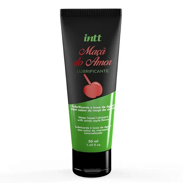 Lubrificante Corporal Maçã do Amor – 50g INTT