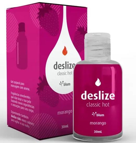 Deslize Club Hot Gel Beijável - 30ml Blum