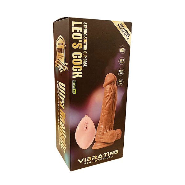 Prótese Peniana com Ventosa e Vibração Pulsante - LIBB