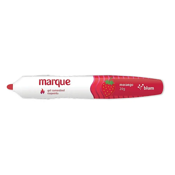 Caneta Comestível Marque ICE & HOT Diversos Sabores 20g - BLUM