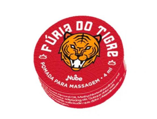 KIT C/5 POMADAS FURIA DO TIGRE 4GR NUBE