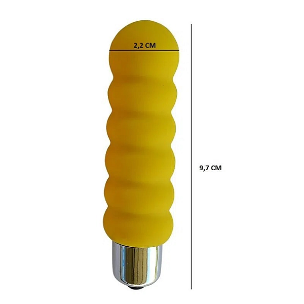 MINI VIBRADOR  E009-96X24MM SILIC