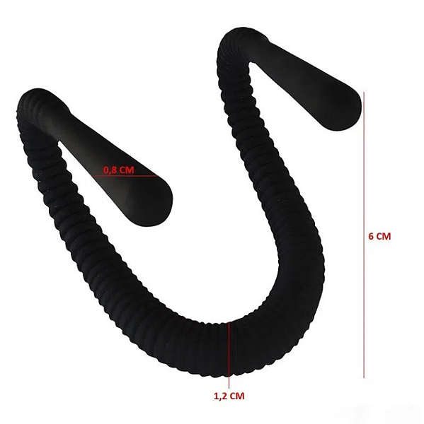 Dilatador Vaginal de Silicone 350X10mm - F047