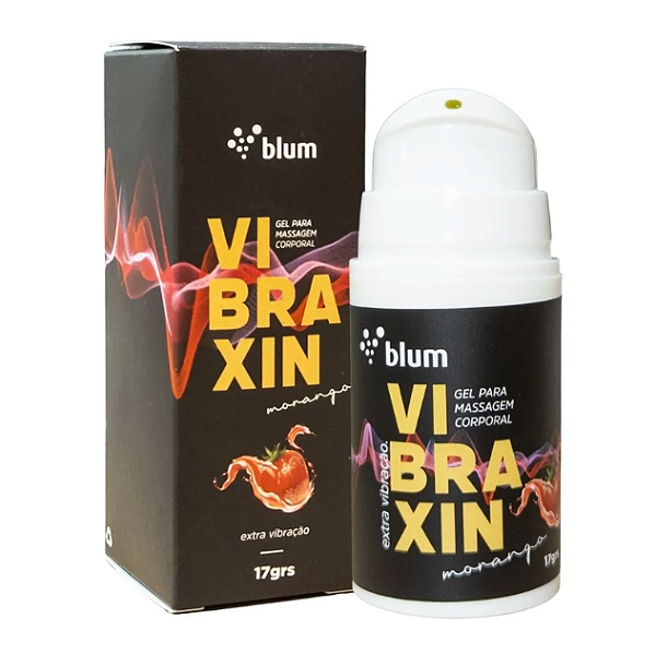 VIBRAXIN GEL VIBRANTE MORANGO BLUM
