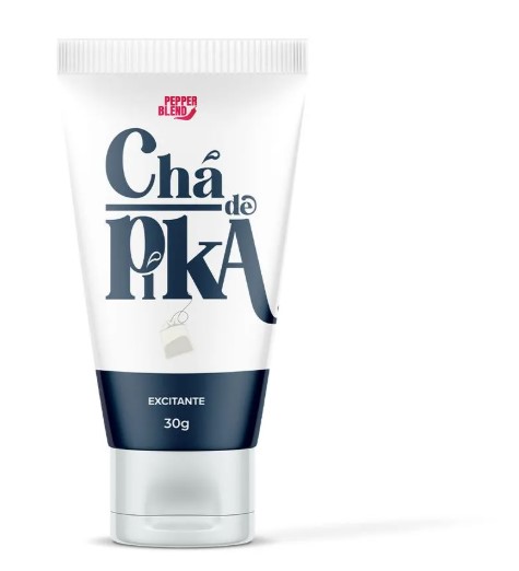 CHÁ DE PIKA 30G GEL EXCITANTE PEPPER BLEND – COM EFEITO VIBRANTE E ESTIMULANTE