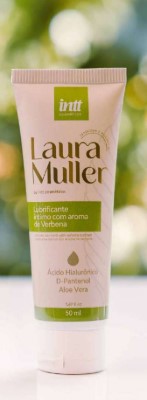 Lubrificante Íntimo com Ácido Hialurônico e Aroma – Linha Laura Muller Intt (50ml)