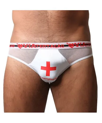 FANTASIA 863 CUECA ENFERMEIRO VIA TENTAÇÃO