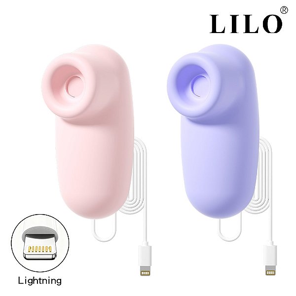 Cápsula c/Função de Pulsação e Ligada Diretamente à iPhone ou iPad via Cabo Lightning - LILO