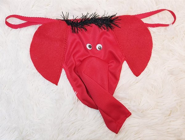 Cueca Elefante 888VT Jockstrap Com Tromba Via Tentação