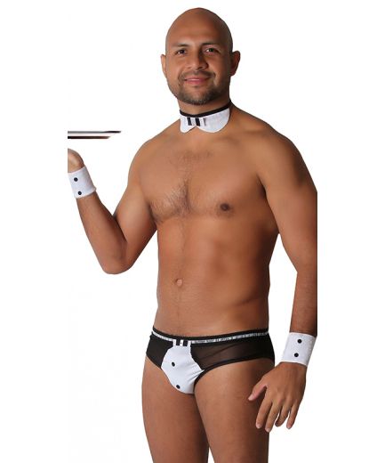 Fantasia Masculina 830VT Garçom Via Tentação