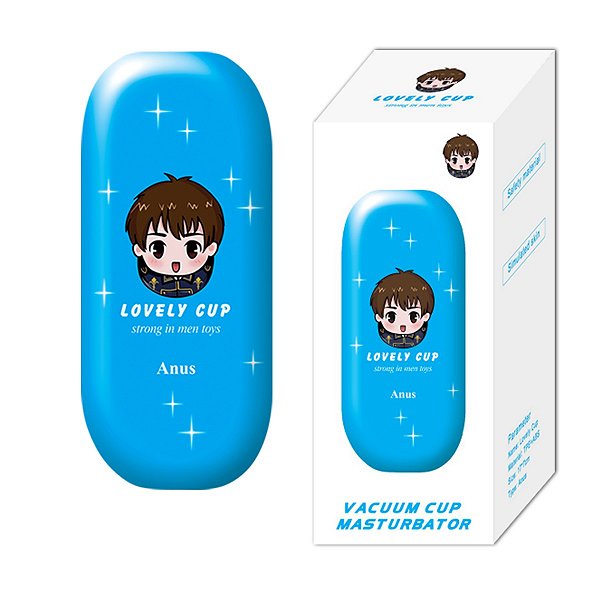 CUP- COPO MASTURBADOR FORMATO DE ANUS TEXTURIZADO-LOVELY