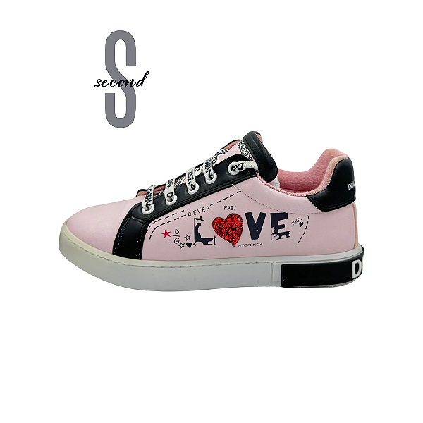 D&G Pink Love Sneaker