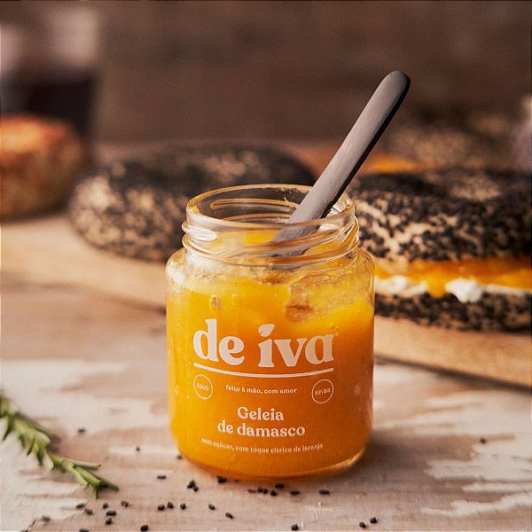 Geleia de Damasco Sem Açúcar - De Iva