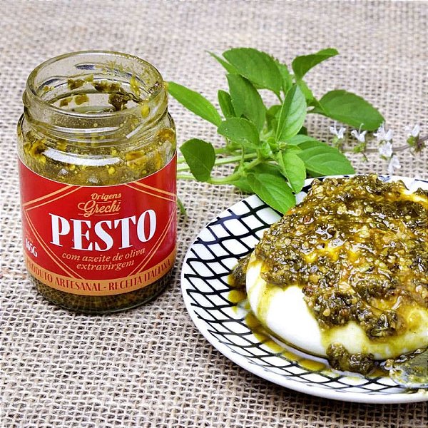 Molho Pesto - Origens Grechi