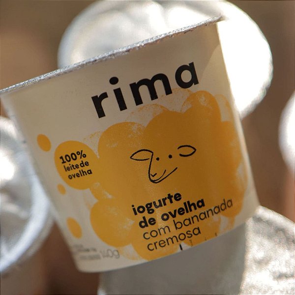 Iogurte de Ovelha com Bananada Cremosa - Rima *