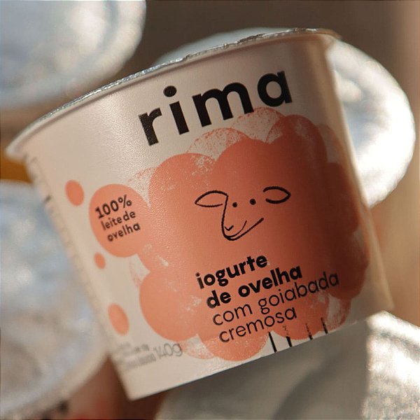 Iogurte de Ovelha com Goiabada Cremosa - Rima *
