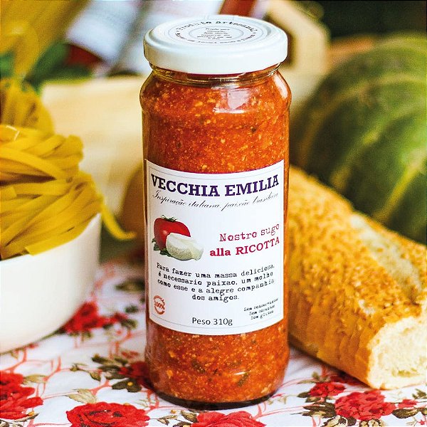 Nostro Molho Sugo Alla Ricotta - Vecchia Emilia