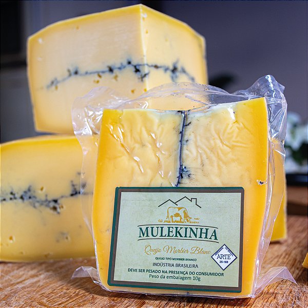 Queijo Morbier Blanc - Cabanha Mulekinha