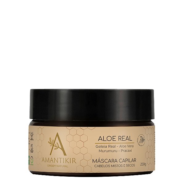 Máscara Capilar Aloe Real 250g - Amantikir