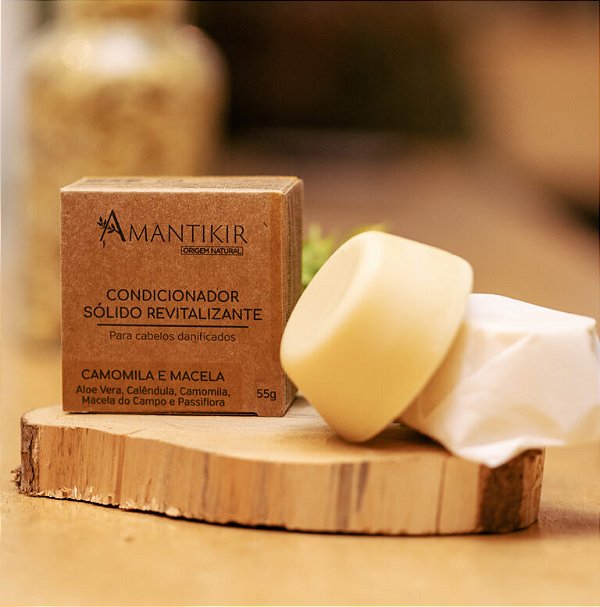 Condicionador Sólido Revitalizante 55g - Amantikir