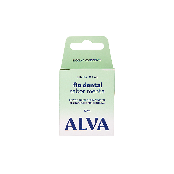Fio Dental Menta 50m Natural Alva