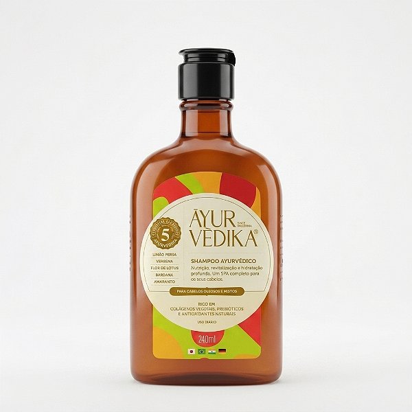 Shampoo Ayurvedico 240ml - Ayurvedika