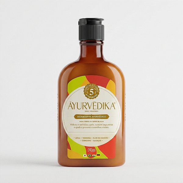 Hidratante Ayurvedico 240ml - Ayurvedika