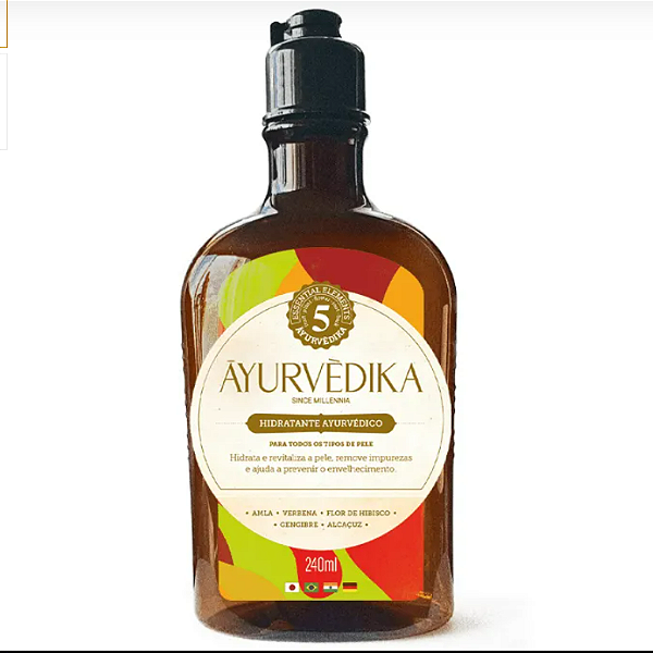 Hidratante Ayurvedico 240ml - Ayurvedika