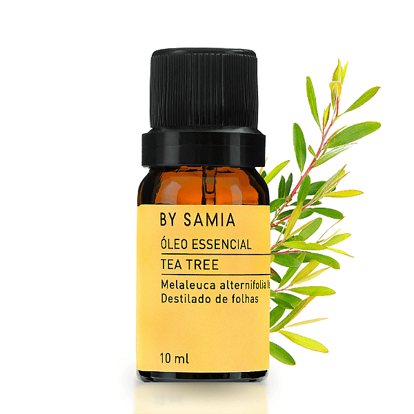 Oleo Essencial de Tea Tree (Melaleuca) 10 ml - By Samia