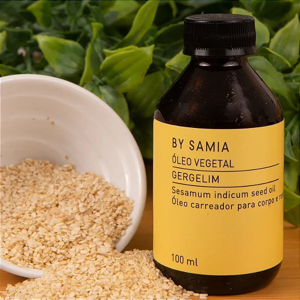 Óleo Vegetal de Gergelim 100 ml - By Samia